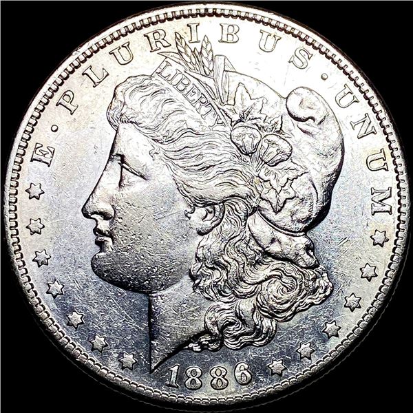 1886-S Silver Morgan Dollar CLOSELY UNCIRCULATED