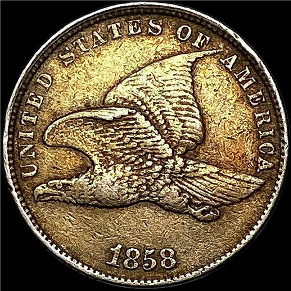 1858 Flying Eagle Cent LIGHTLY CIRCULATED