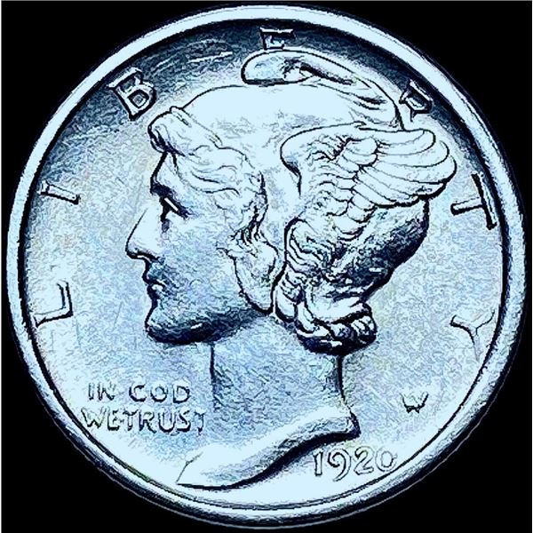 1920-D Mercury Dime GEM BU