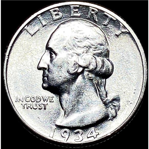 1934 Silver Washington Quarter UNCIRCULATED