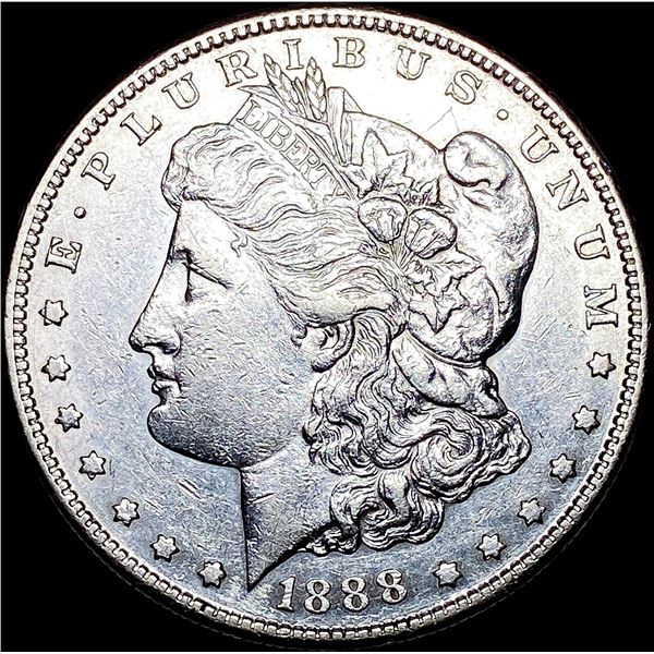 1888-S Silver Morgan Dollar CLOSELY UNCIRCULATED