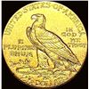 Image 2 : 1909 Indian Head $2.5 Gold Quarter Eagle CLOSELY UNCIRCULATED