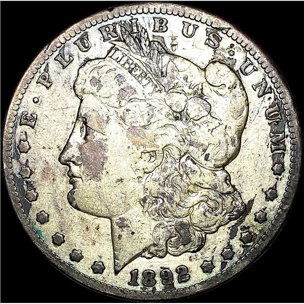 1892-CC Silver Morgan Dollar NICELY CIRCULATED