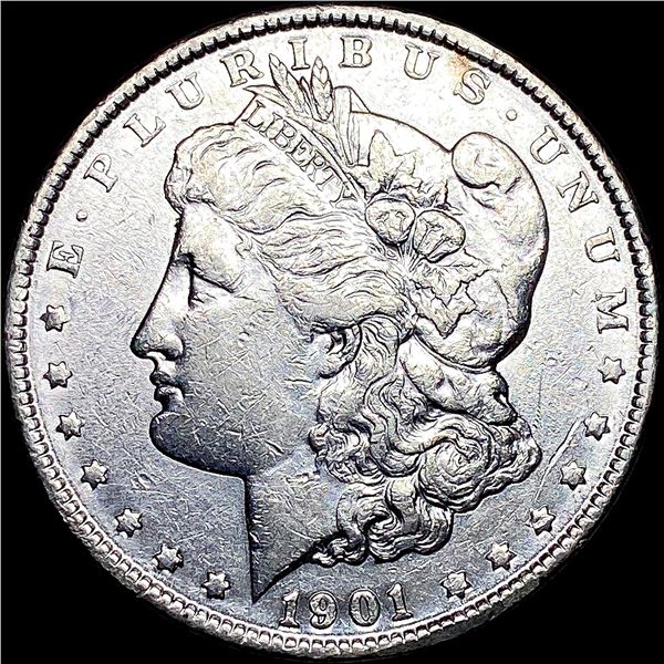 1901 Morgan Silver Dollar CLOSELY UNCIRCULATED