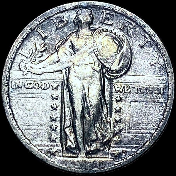 1920 Standing Liberty Quarter ABOUT UNCIRCULATED