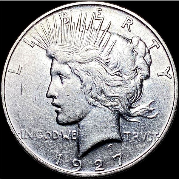 1927-D Peace Silver Dollar LIGHTLY CIRCULATED