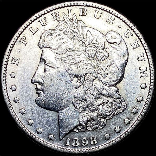 1898-S Silver Morgan Dollar CLOSELY UNCIRCULATED