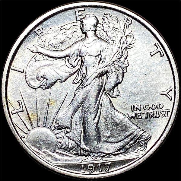 1917 Silver Walking Liberty Half Dollar UNCIRCULATED
