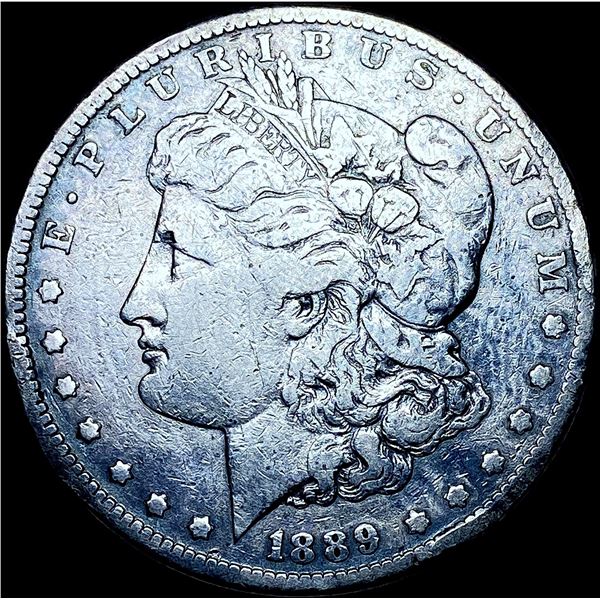 1889-CC Silver Morgan Dollar LIGHTLY CIRCULATED