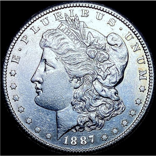 1887-S Silver Morgan Dollar CLOSELY UNCIRCULATED