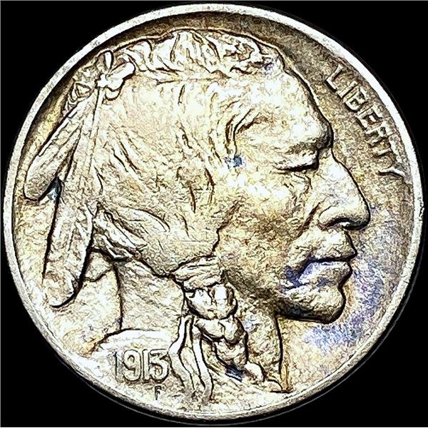 1913-D Ty 2 Buffalo Nickel ABOUT UNCIRCULATED
