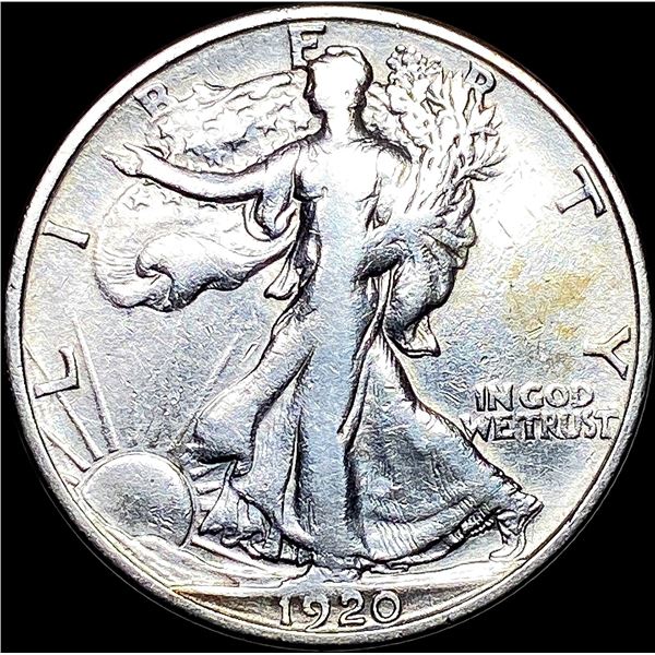 1920-S Walking Liberty Half Dollar NICELY CIRCULATED