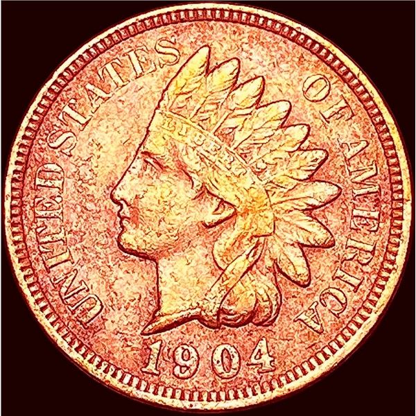1904 Indian Head Cent CLOSELY UNCIRCULATED