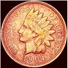 Image 1 : 1904 Indian Head Cent CLOSELY UNCIRCULATED