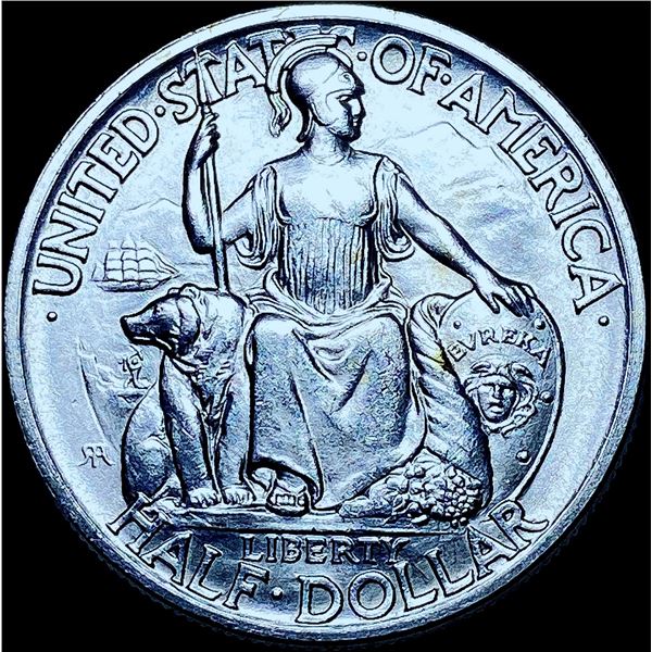 1936-D Silver San Diego Half Dollar GEM BU