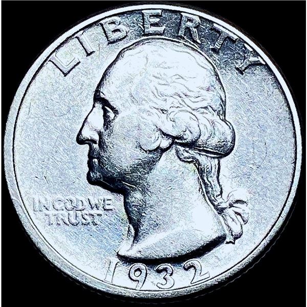 1932-D Silver Washington Quarter CHOICE AU