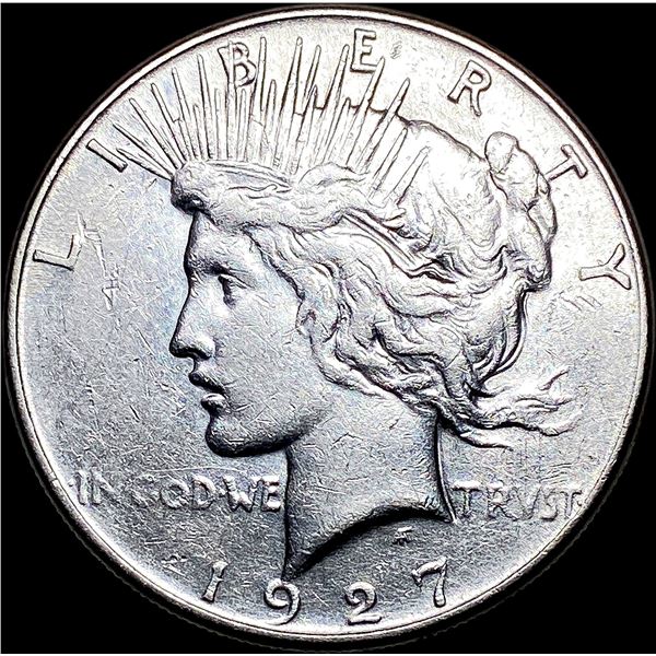 1927-S Silver Peace Dollar LIGHTLY CIRCULATED