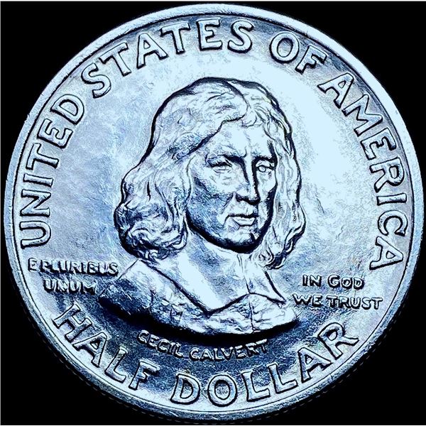 1934 Maryland Silver Half Dollar CHOICE BU