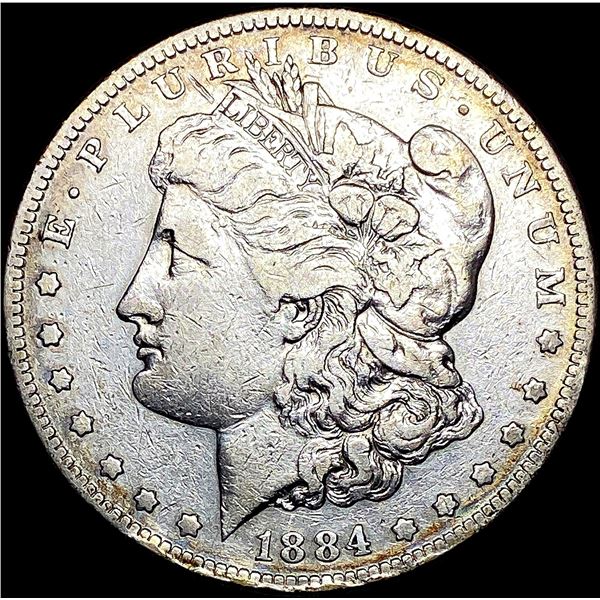1884-S Silver Morgan Dollar NEARLY UNCIRCULATED