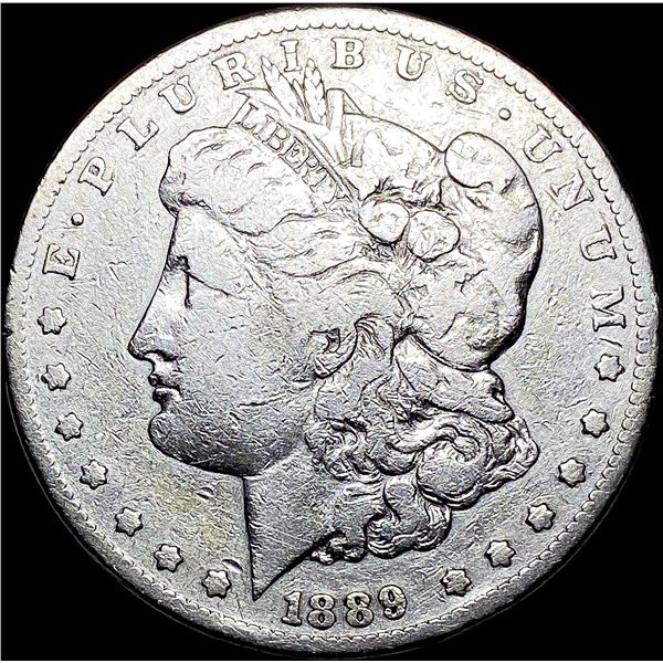 1889-CC Silver Morgan Dollar LIGHTLY CIRCULATED