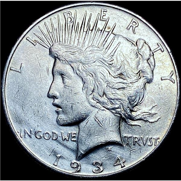 1934-D Peace Silver Dollar HIGH GRADE