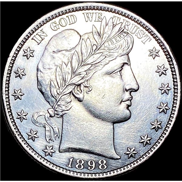 1898 Barber Silver Half Dollar UNCIRCULATED