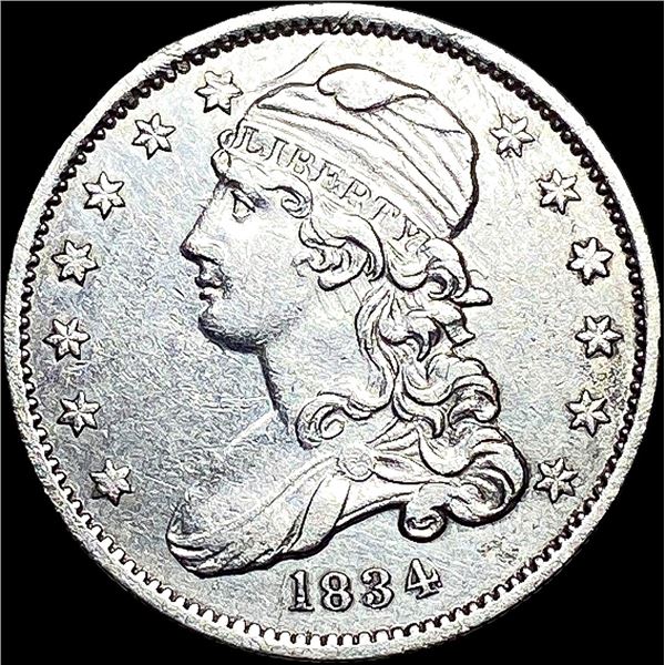 1834 Capped Bust Quarter UNCIRCULATED