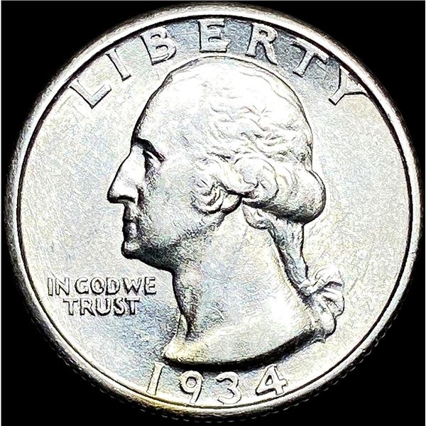 1934 Silver Washington Quarter UNCIRCULATED