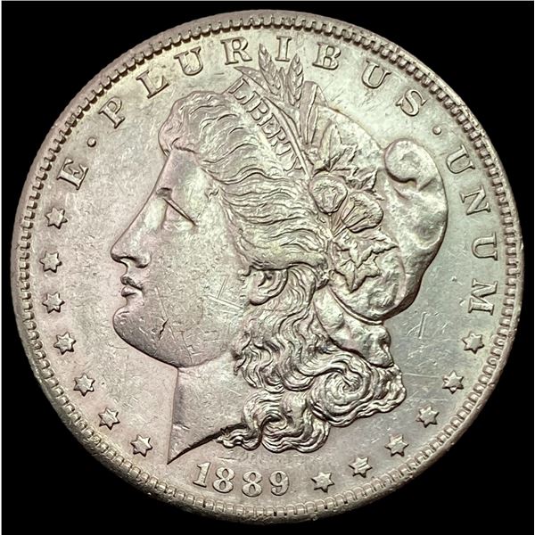 1889-S Morgan Silver Dollar CHOICE AU