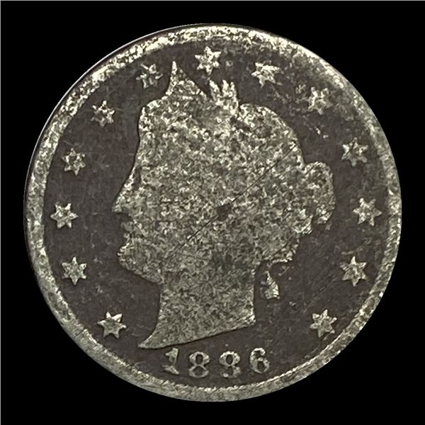1886 Liberty Victory Nickel NICELY CIRCULATED