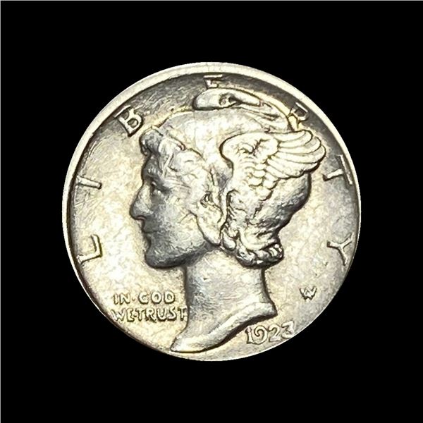 1923-S Mercury Dime CLOSELY UNCIRCULATED
