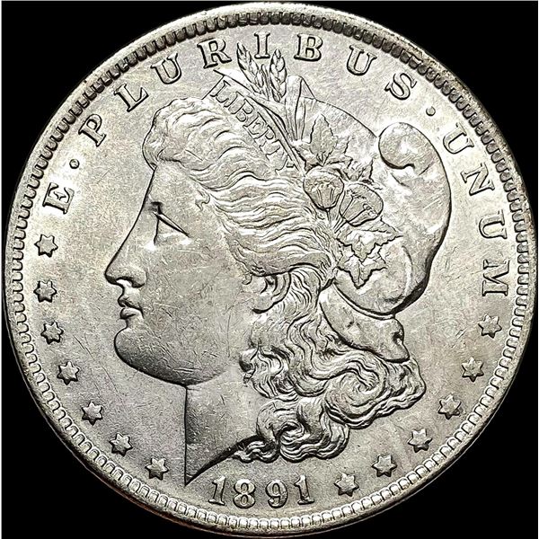 1891-O Morgan Silver Dollar CLOSELY UNCIRCULATED