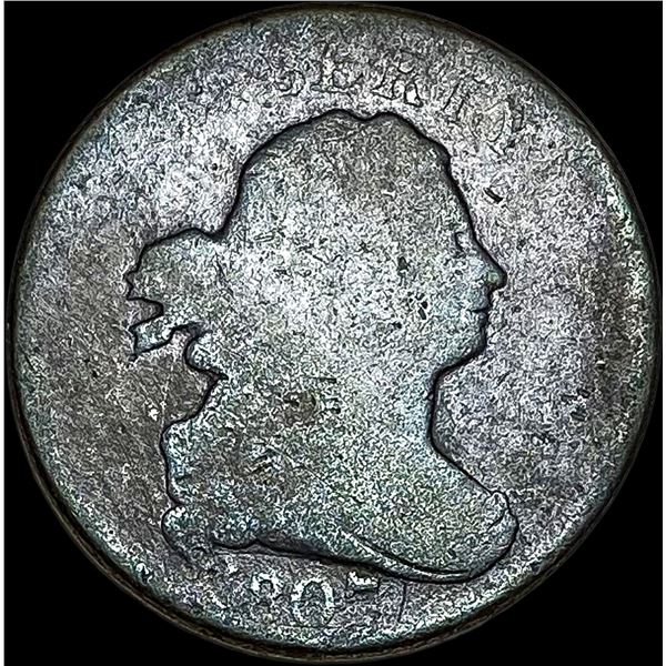 1807 Draped Bust Half Cent NICELY CIRCULATED