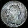 Image 1 : 1807 Draped Bust Half Cent NICELY CIRCULATED