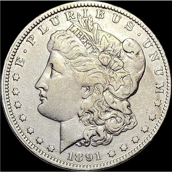 1891-O Morgan Silver Dollar CLOSELY UNCIRCULATED