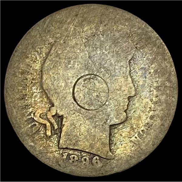 1896-S Barber Dime NICELY CIRC