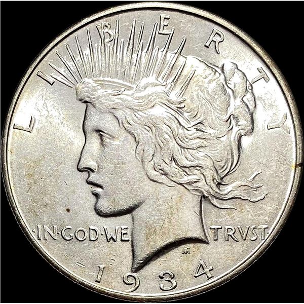 1934-D Silver Peace Dollar UNCIRCULATED