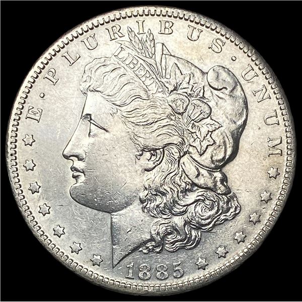 1885-S Morgan Silver Dollar CLOSELY UNCIRCULATED