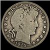 Image 1 : 1915 Barber Half Dollar NICELY CIRCULATED NICELY CIRCULATED