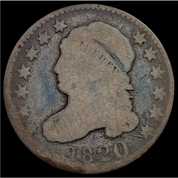 1820 Capped Bust Dime NICELY CIRCULATED