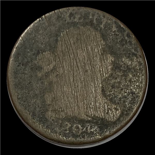 1804 Draped Bust Half Cent NICELY CIRCULATED