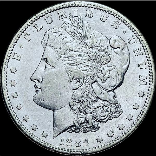 1884-S Morgan Silver Dollar CHOICE AU