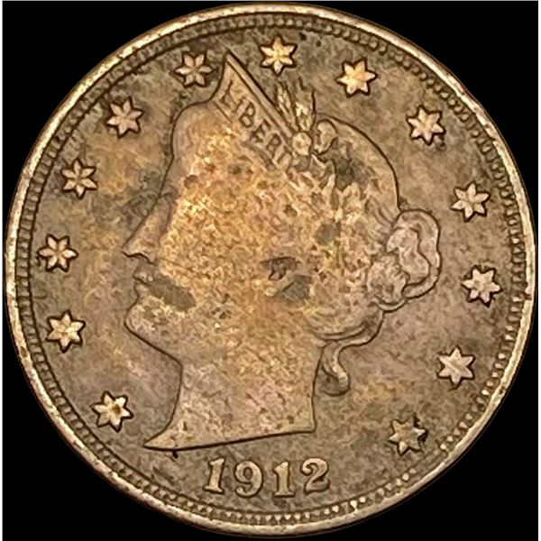 1912-S Liberty Victory Nickel LIGHTLY CIRCULATED