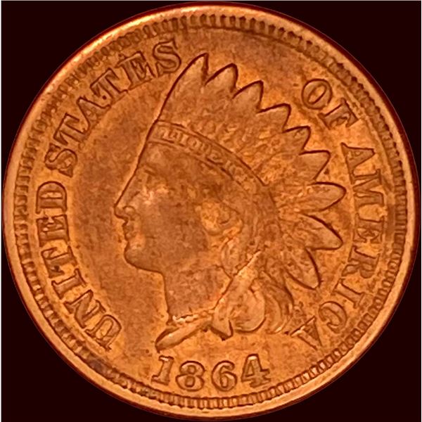 1864 Indian Head Cent CHOICE AU