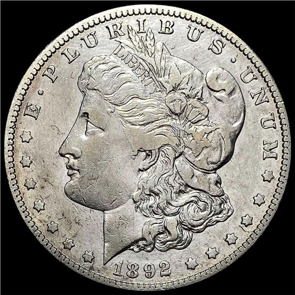 1892-S Morgan Silver Dollar NEARLY UNCIRCULATED