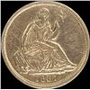 Image 1 : 1837 Seated Liberty Half Dime CLOSELY UNCIRCULATED