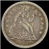 Image 1 : 1853 Seated Liberty Dime NEARLY UNCIRCULATED