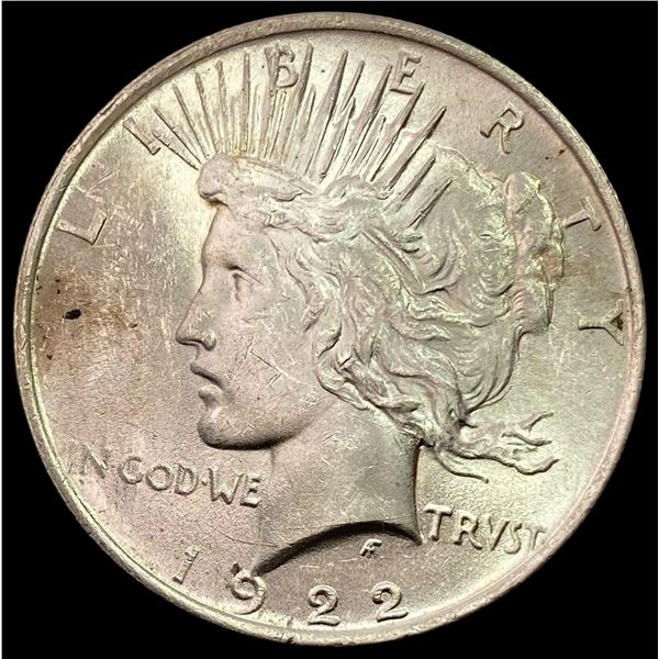 1922 Silver Peace Dollar CHOICE BU