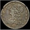 Image 1 : 1838 Capped Bust Quarter NICELY CIRCULATED