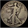 1938-D Walking Liberty Half Dollar LIGHTLY CIRCULATED